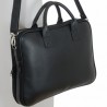 sacoche ordinateur cuir noir