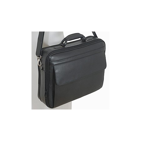 SACOCHE ORDINATEUR CUIR NOIR  BUSINESS