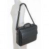 SACOCHE ORDINATEUR CUIR NOIR  BUSINESS