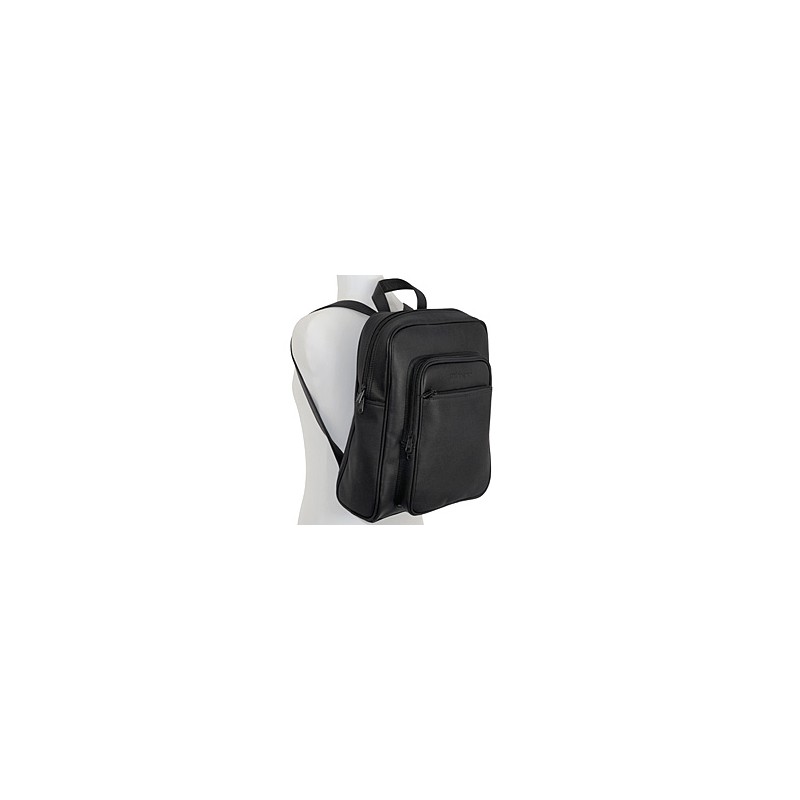 Sac à dos cuir homme noir en cuir véritable