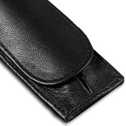 Etui à stylo en cuir