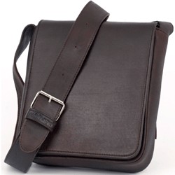Besace cuir marron