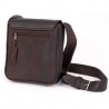 Besace cuir marron
