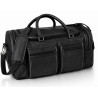 Sac de voyage cuir noir