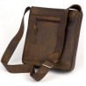 Besace cuir marron Yellow Brown grand format
