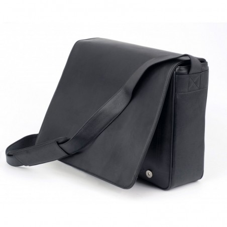 CARTABLE BESACE CUIR NOIR - XXL CARTABLE BESACE CUIR NOIR - XXL