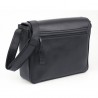 CARTABLE BESACE CUIR NOIR - XXL