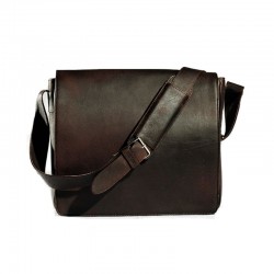 CARTABLE BESACE CUIR MARRON...
