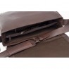 CARTABLE BESACE CUIR MARRON - XXL