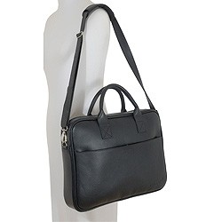 Sacoche cuir noir