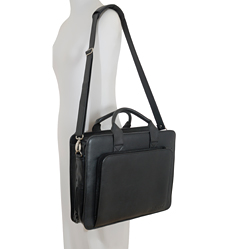Serviette homme cuir