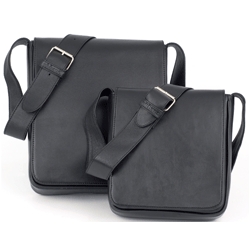 besace cuir noir pleine fleur Mirhano